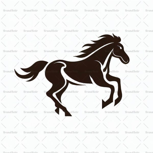 Galoppierendes Pferd